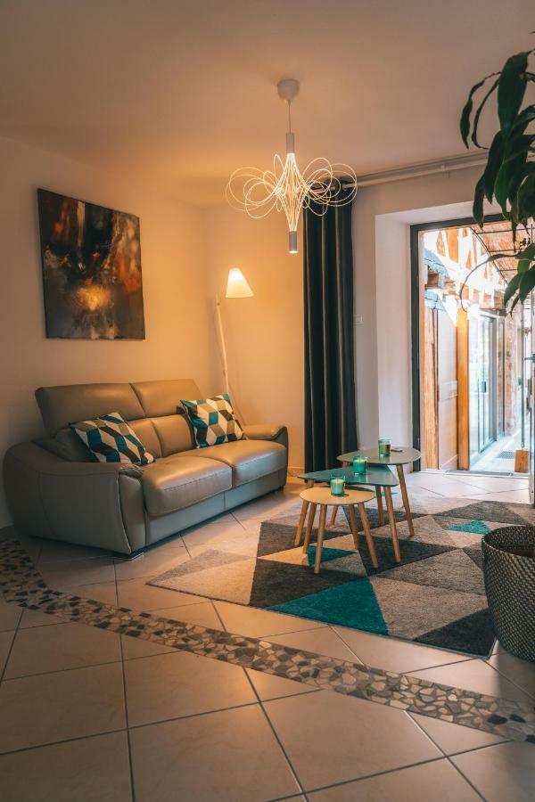Chez Laurette A Bergheim Apartment Bagian luar foto