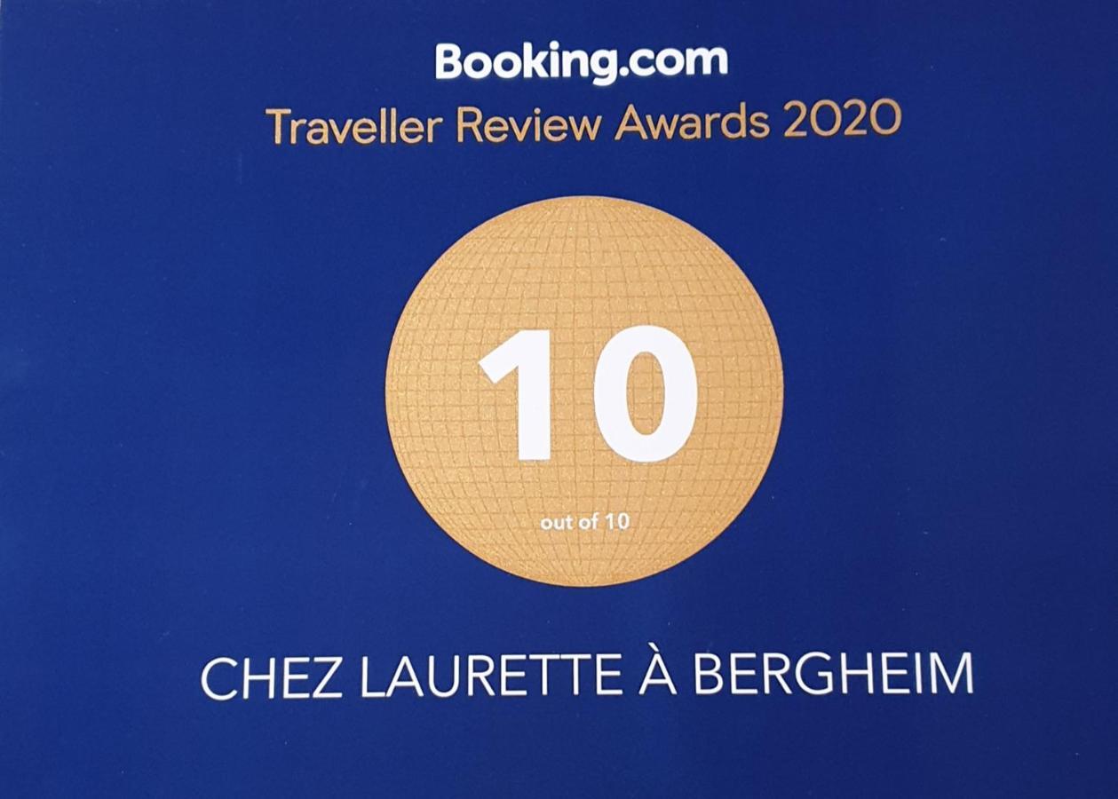 Chez Laurette A Bergheim Apartment Bagian luar foto